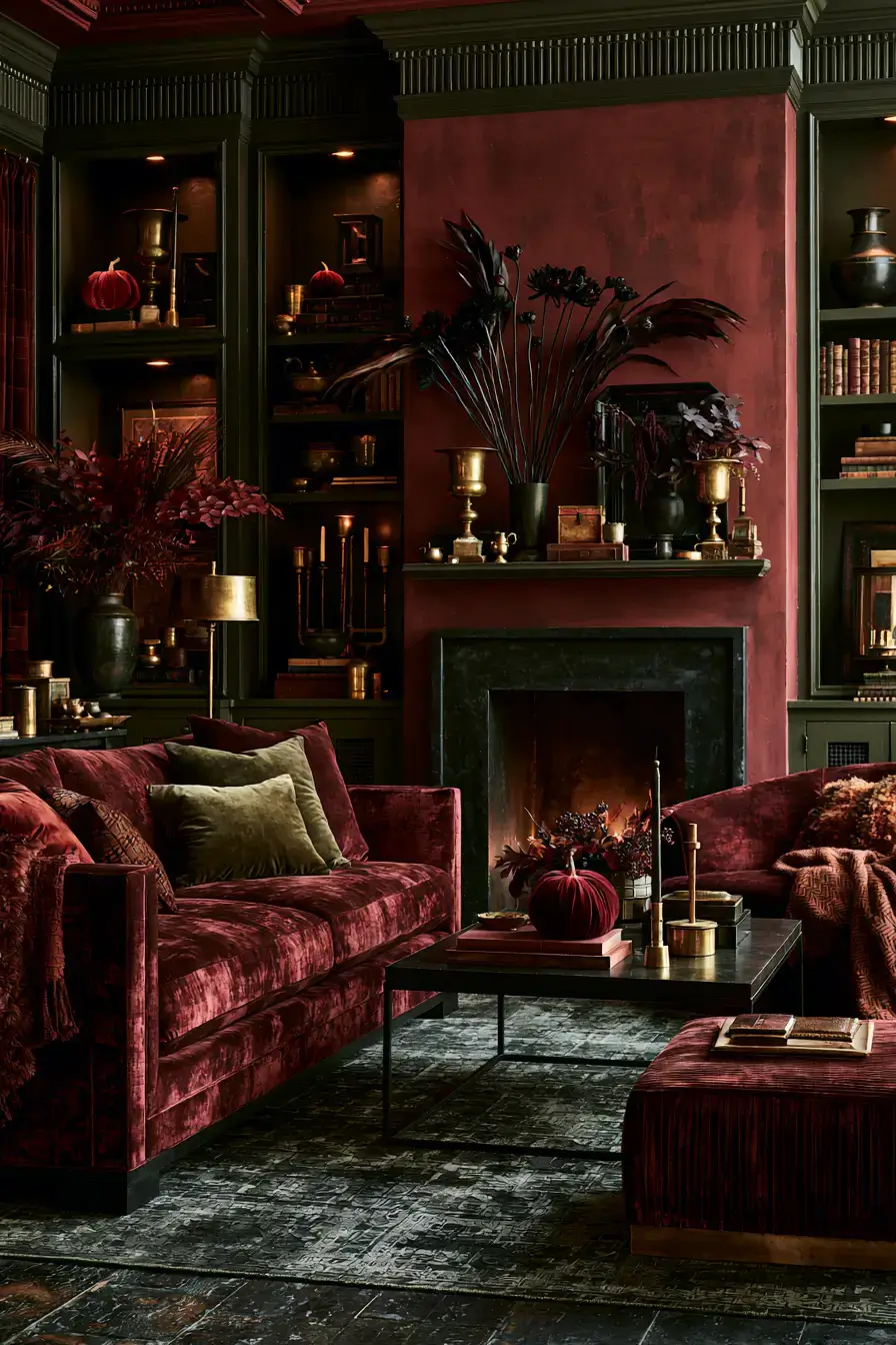 vintage fall decor 11 Moody Vintage Layers