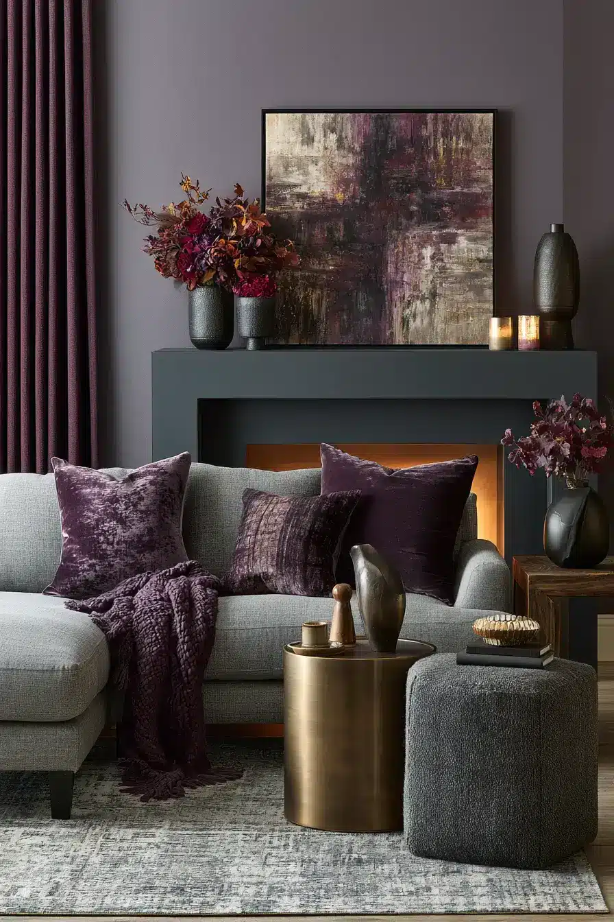 moody fall decor 11 Rich Plum Harvest