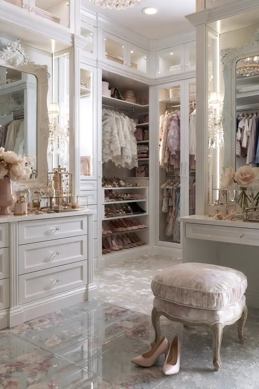 White Room Aesthetic 12 Romantic Lace Dressing Room