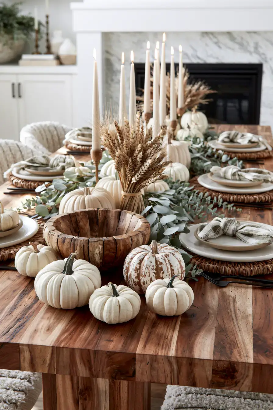 farmhouse fall decor 12 Simple Harvest Centerpiece