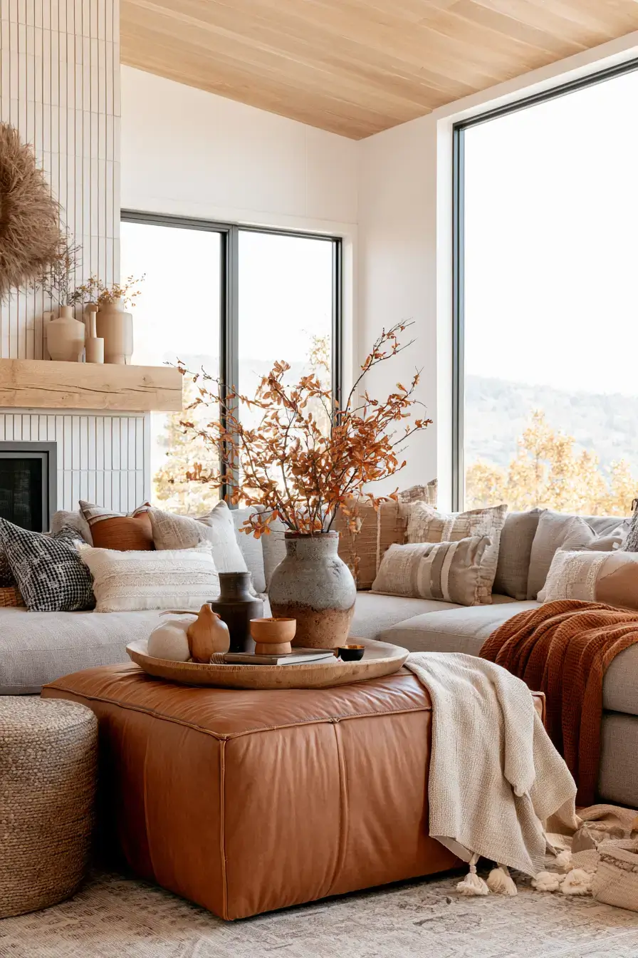 fall room decor 13 Cinnamon Sitting Room