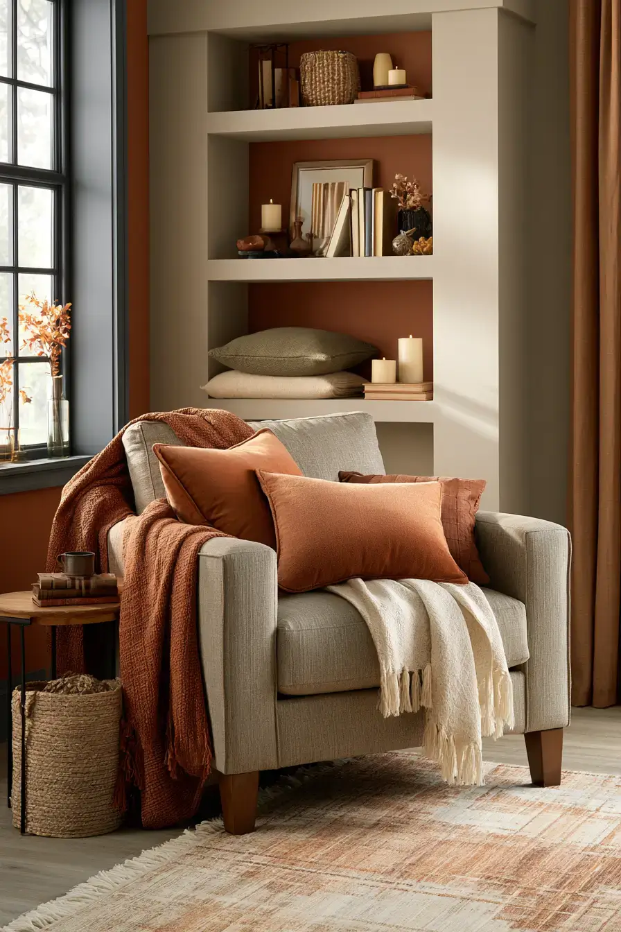 fall home decor 13 Cozy Reading Nooks