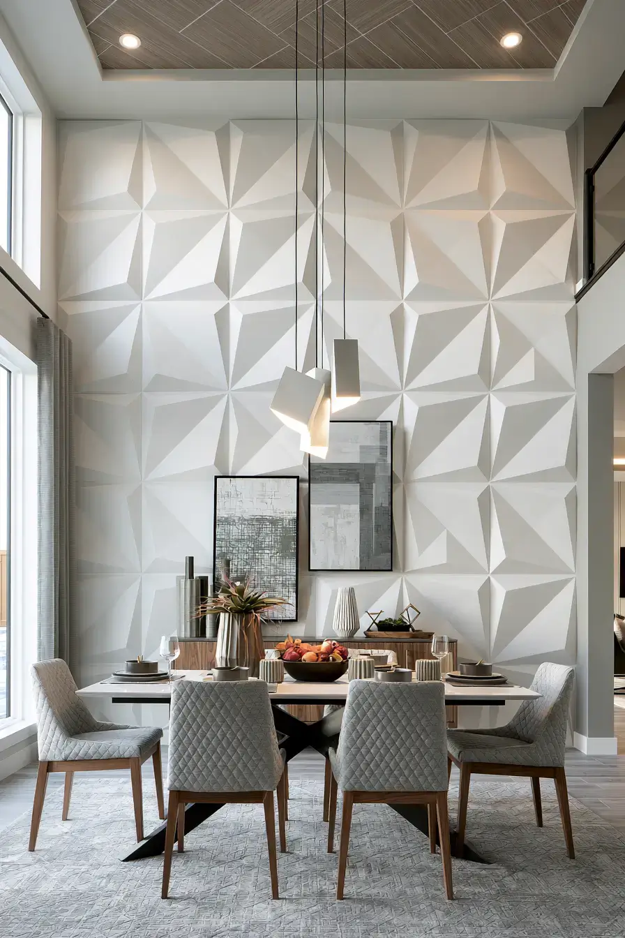 Wall Cladding 13 Geometric Wall Panel Ideas