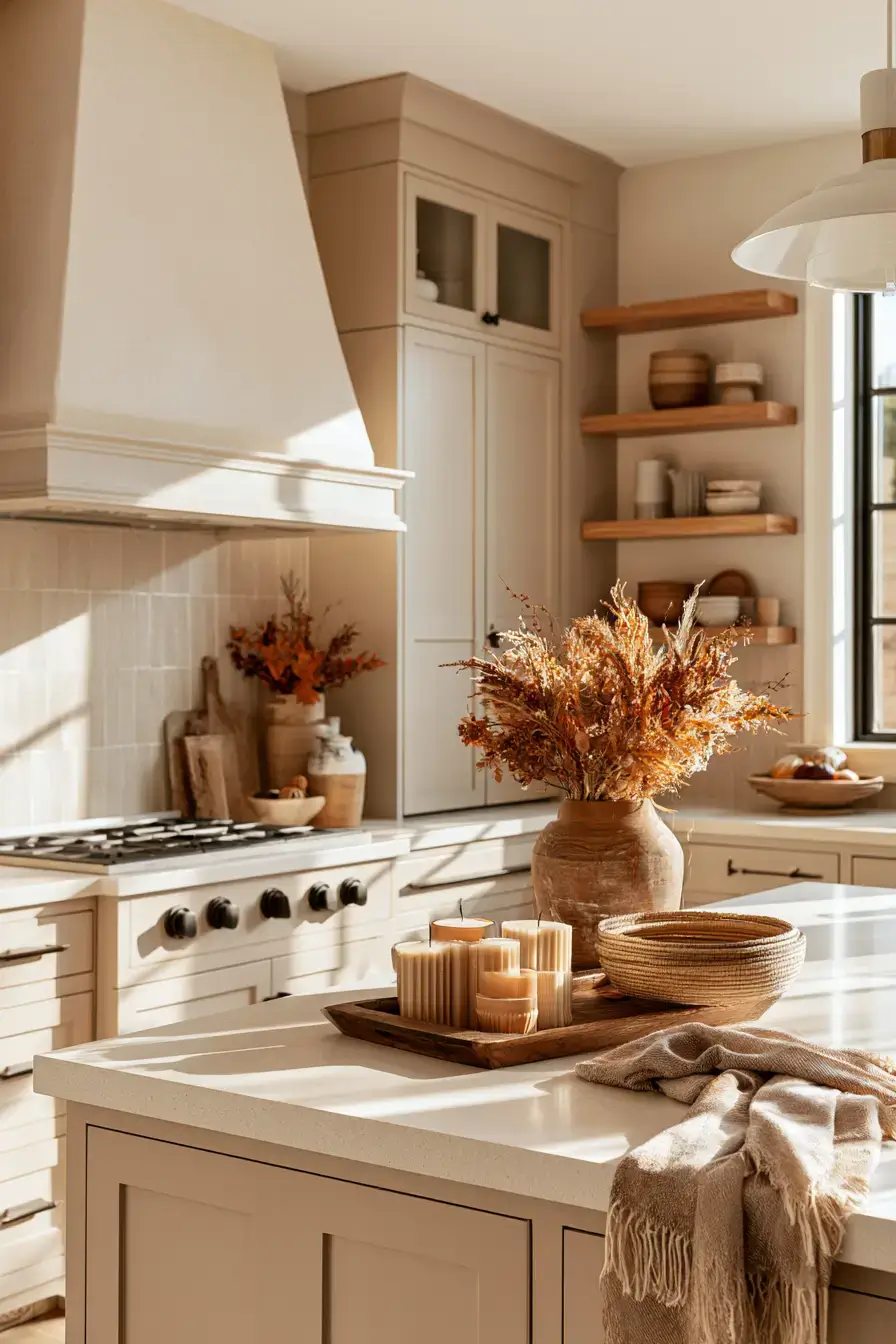 fall kitchen decor 13 Toasted Caramel Touches