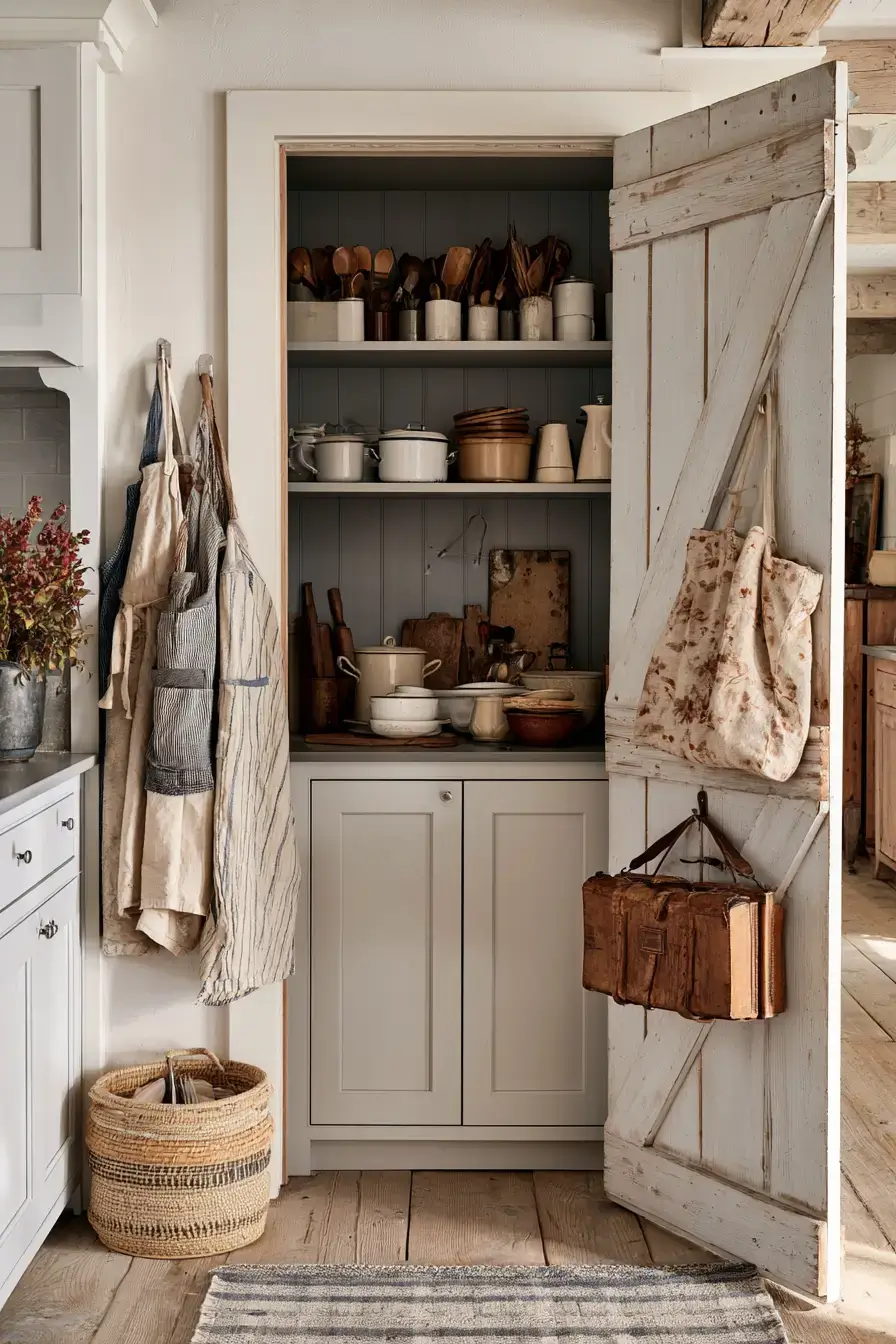 fall kitchen decor 14 Vintage Apron Mood