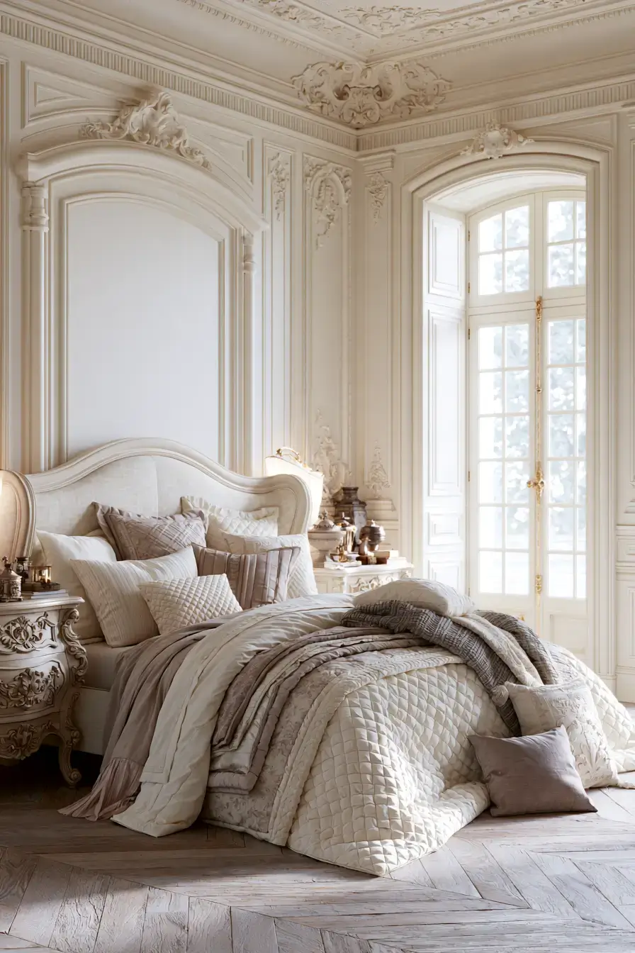 White Room Aesthetic 15 French Cream Boudoir