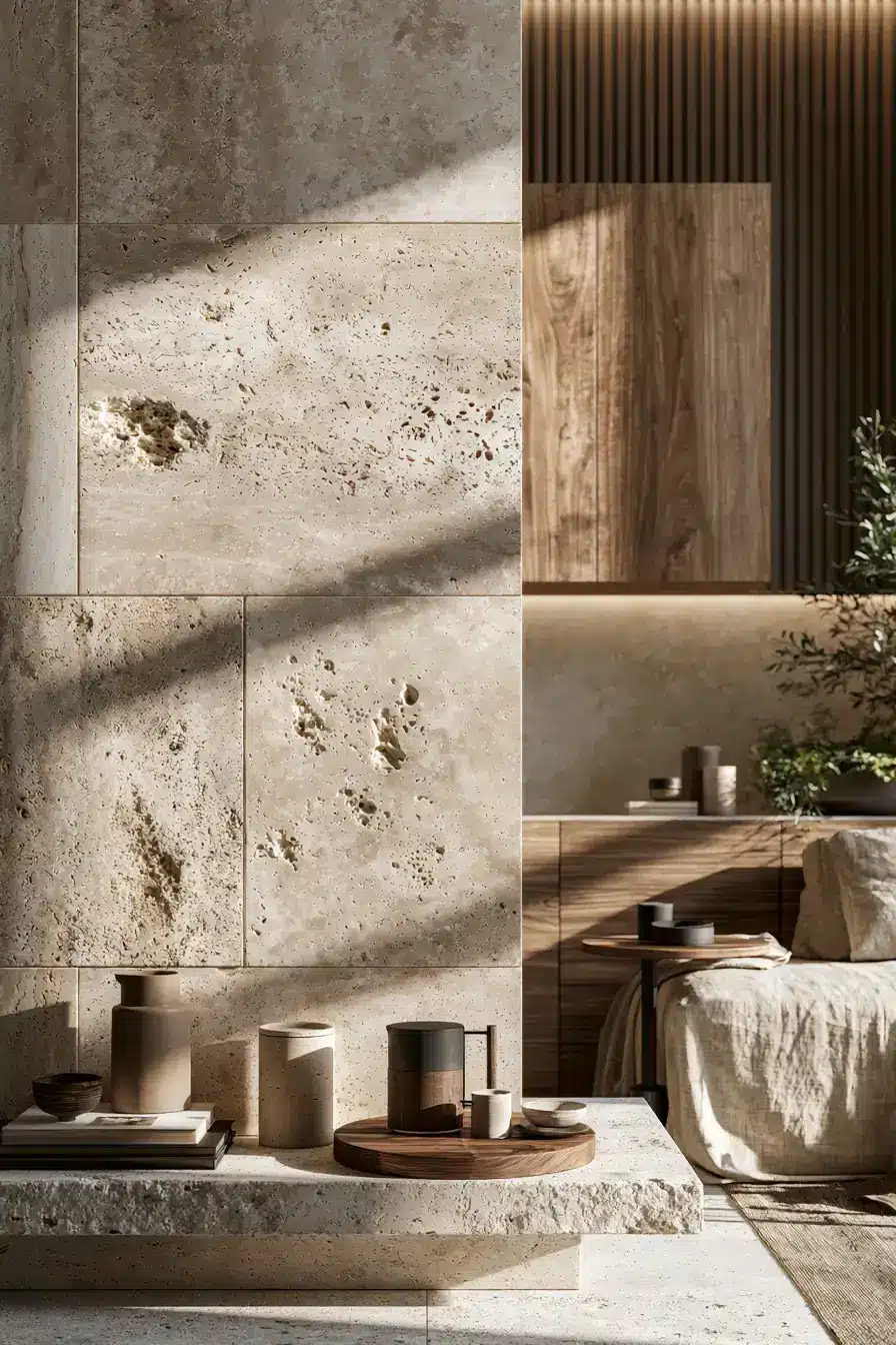 Wall Cladding 16 Travertine Wall Cladding Ideas