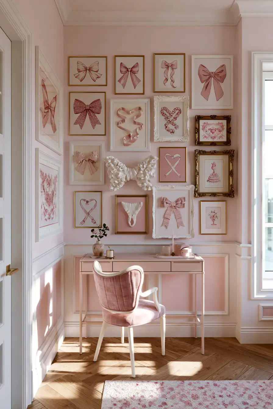 Coquette Room Decor 17 Chic Bow Wall Art