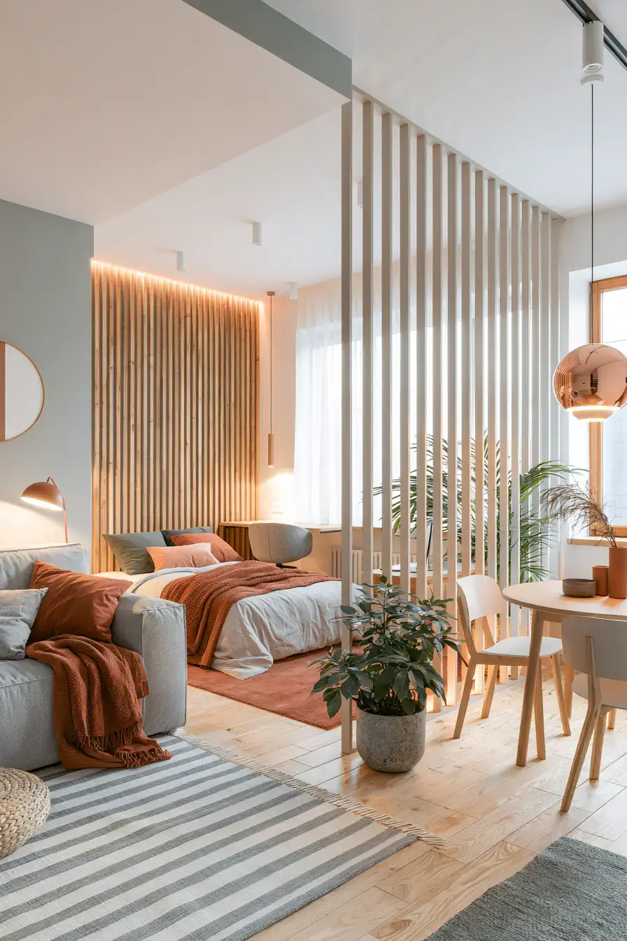 Bedsitter Arrangement Ideas 17 Tiny Apartment Zoning Ideas