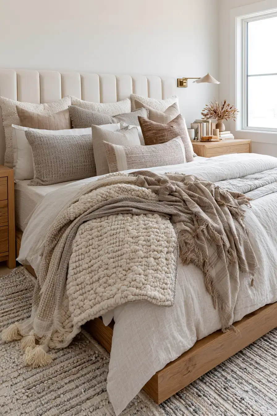 fall bedroom decor 17 Toasted Cream Bedding