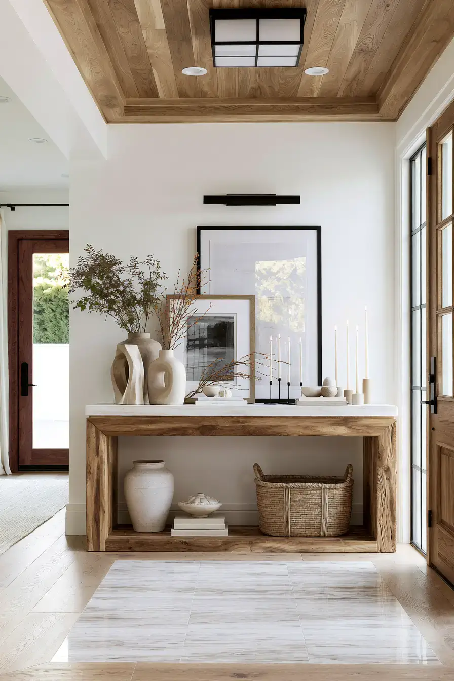 minimalist fall decor 18 Organic Modern Fall Home