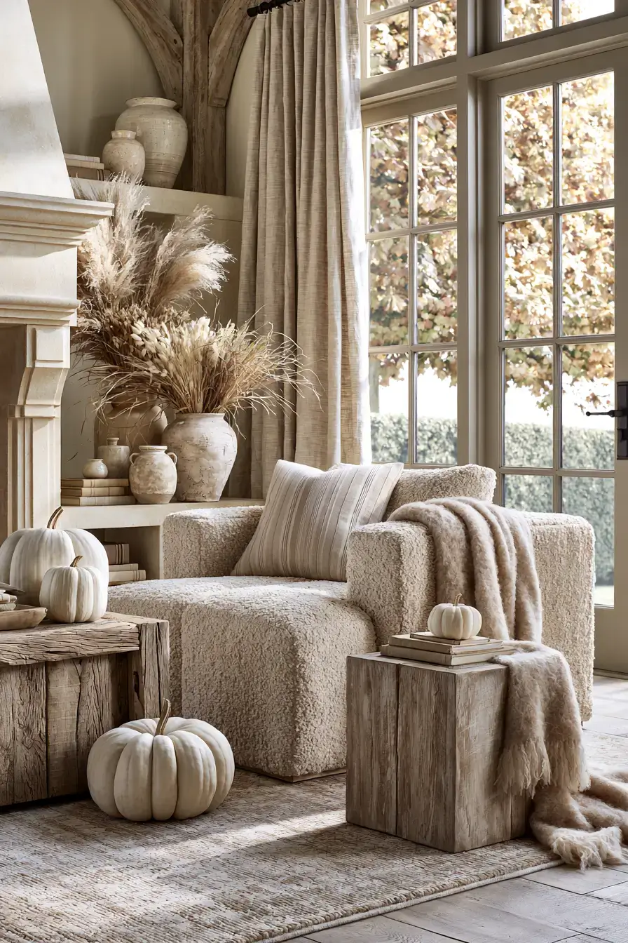 neutral fall decor 2 Warm Beige Autumn