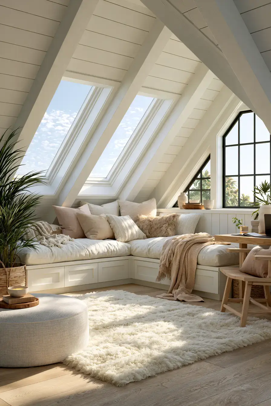 White Room Aesthetic 20 Celestial White Attic