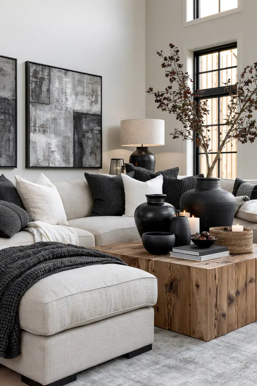 moody fall decor 20 Inky Seasonal Details