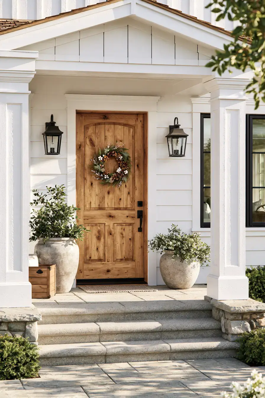 Main Entrance Door Design 20 Modern Farmhouse Welcome