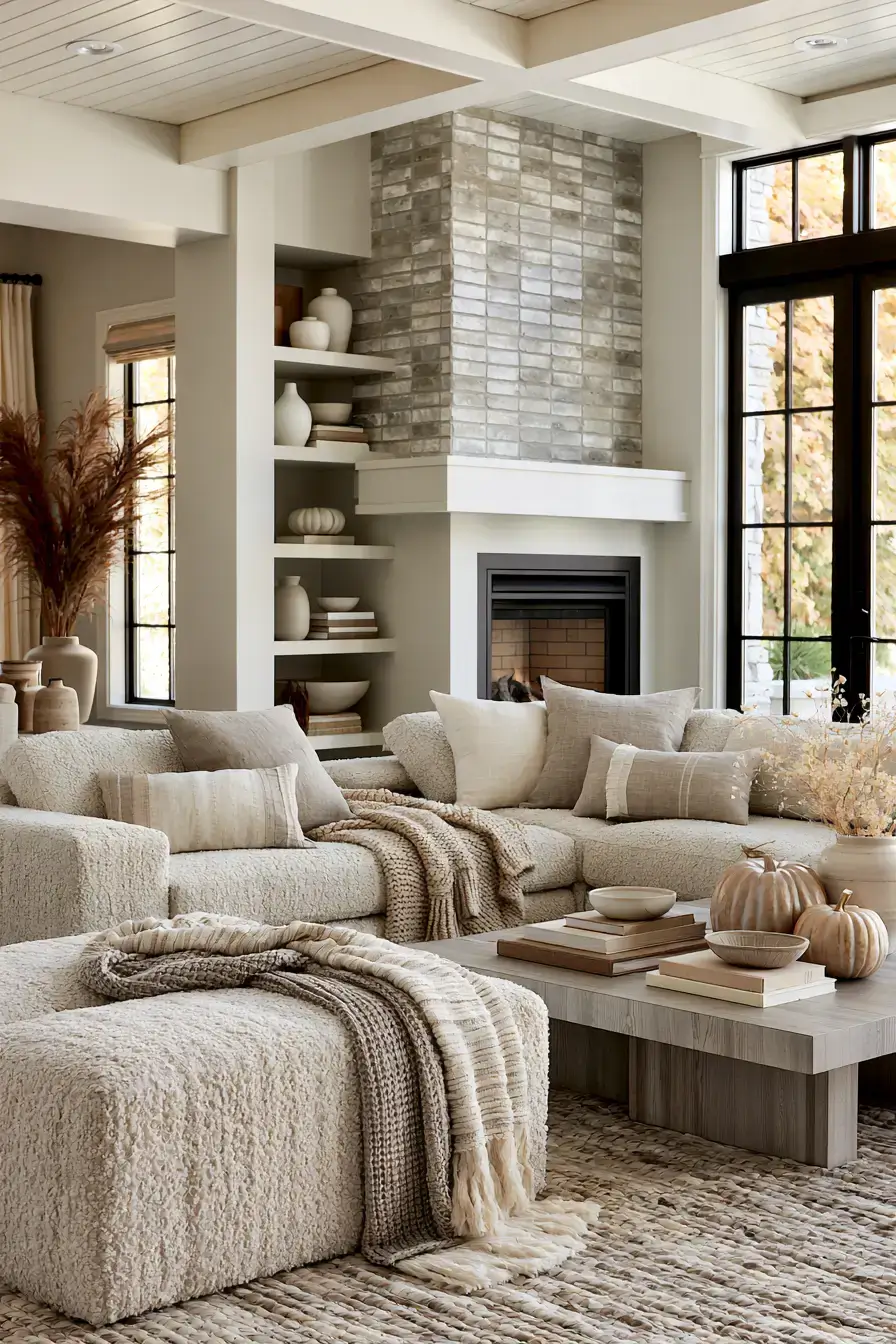 minimalist fall decor 20 Monochrome Fall Decor Style