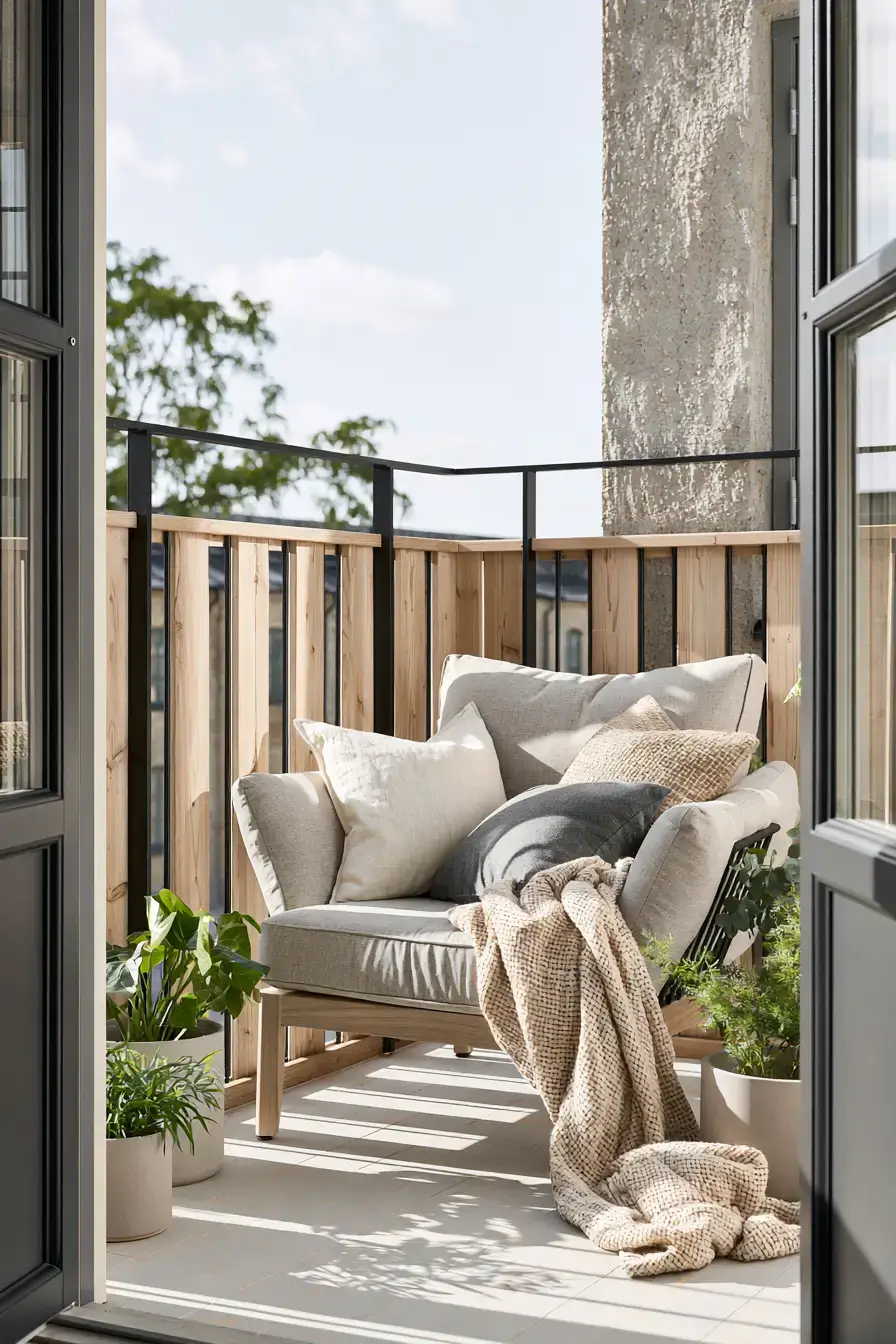 Balcony Railing Design 21 Scandinavian Balcony Design