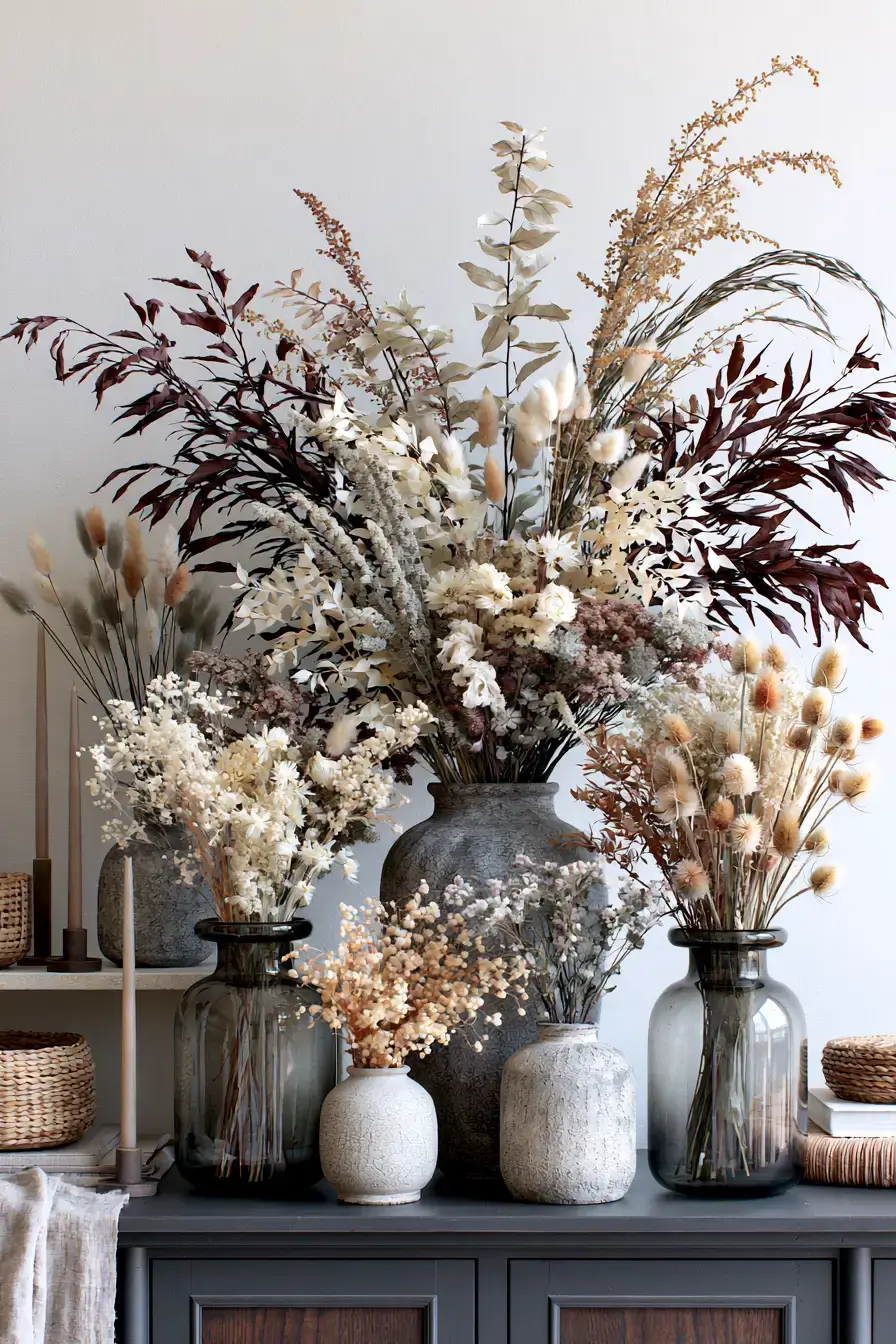 moody fall decor 23 Dusky Botanical Styling