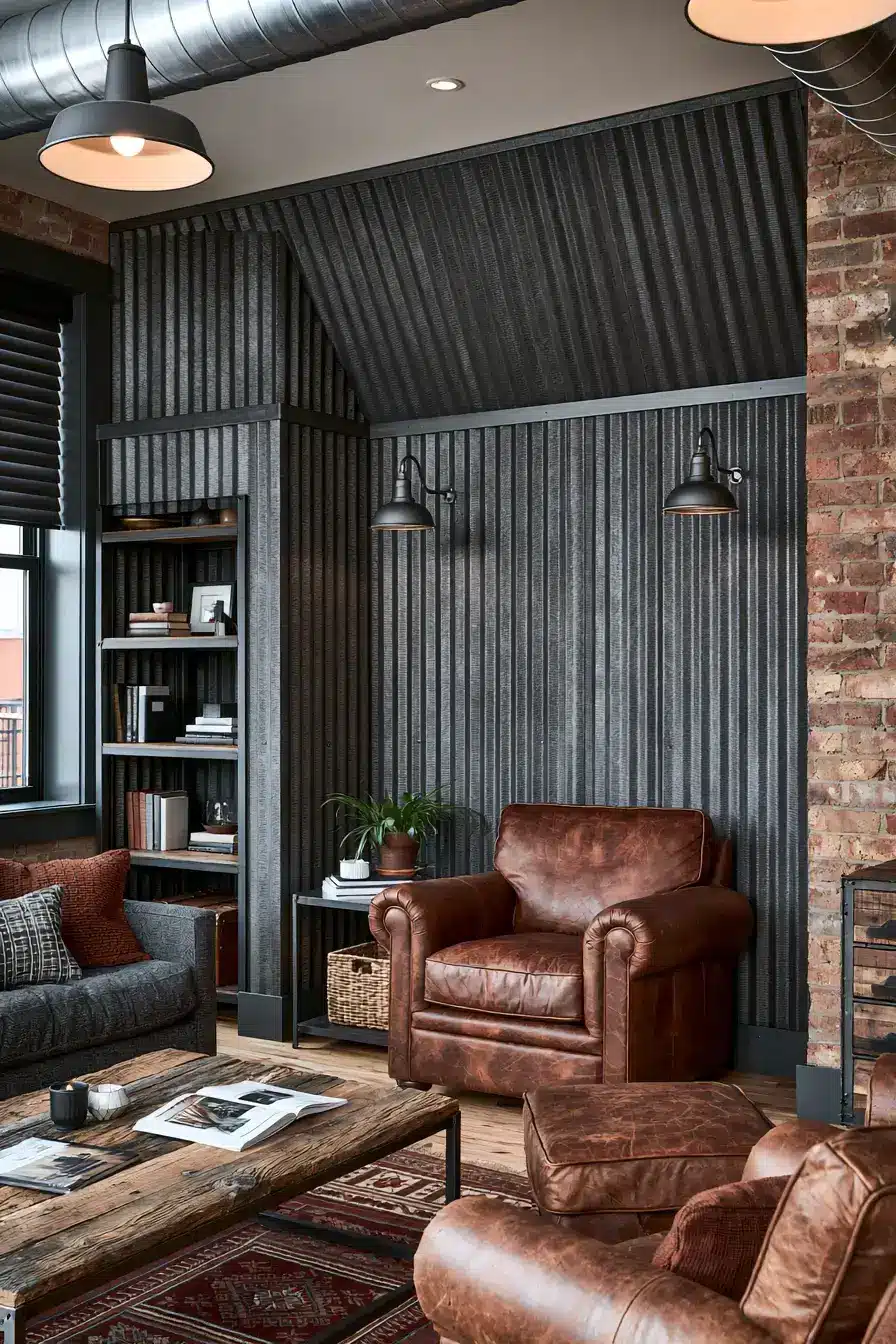 Wall Cladding 23 Industrial Corrugated Metal Walls