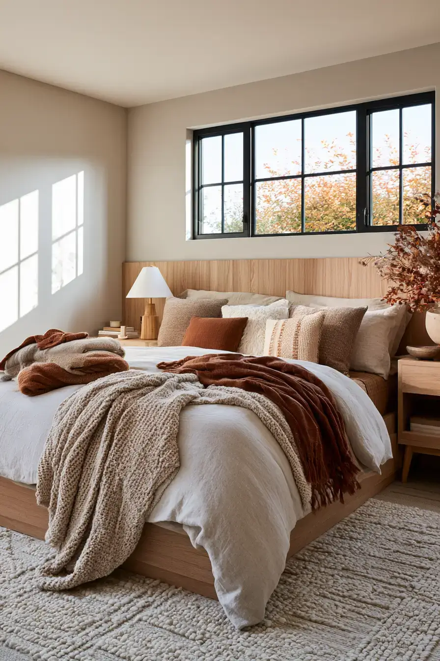 fall bedroom decor 23 Sweater Weather Suite