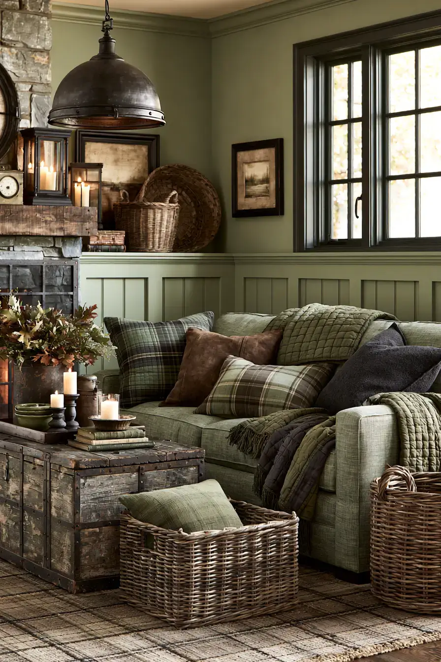 moody fall decor 24 Dark Cottage Autumn