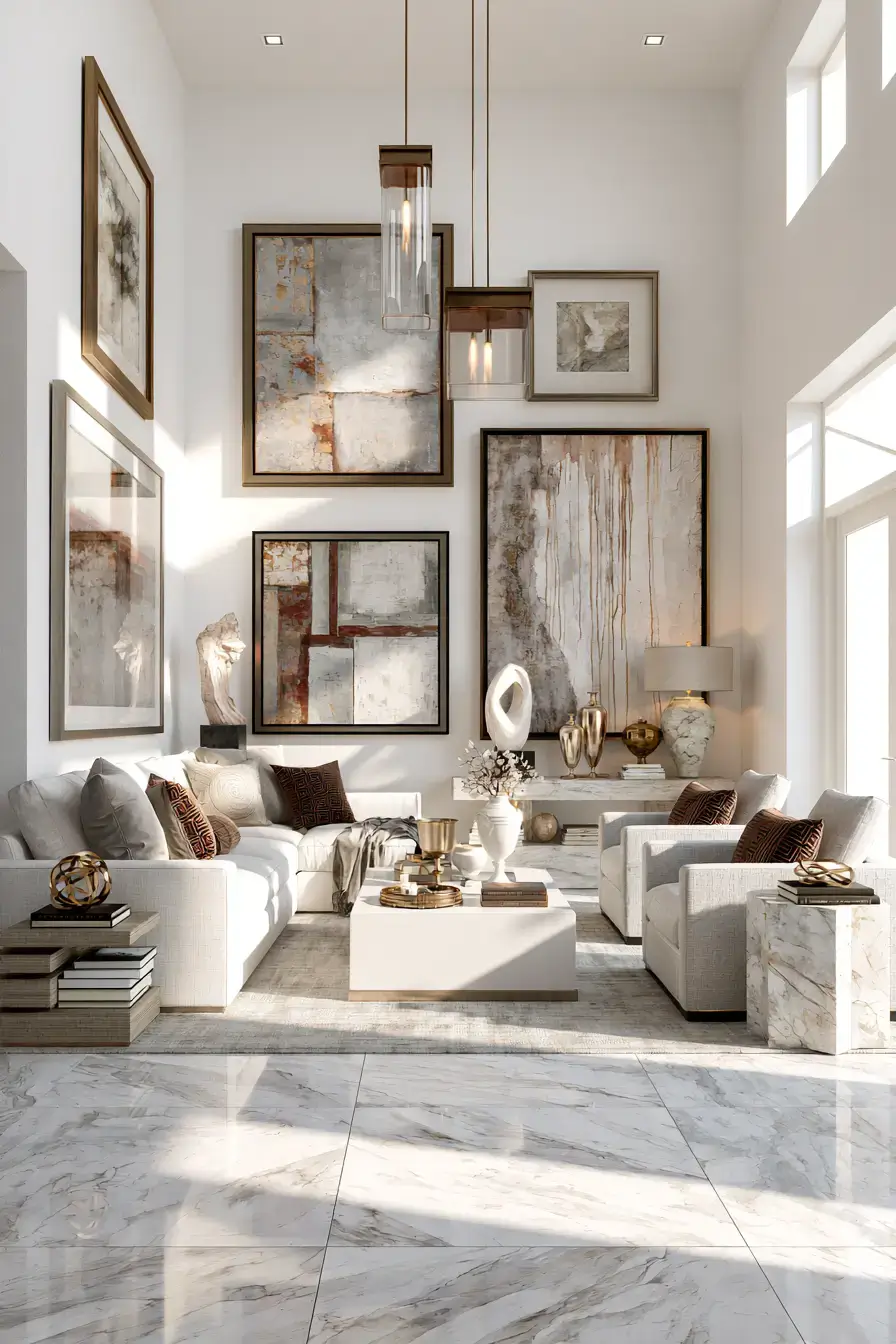 White Room Aesthetic 24 Gallery Inspired Sitting Room