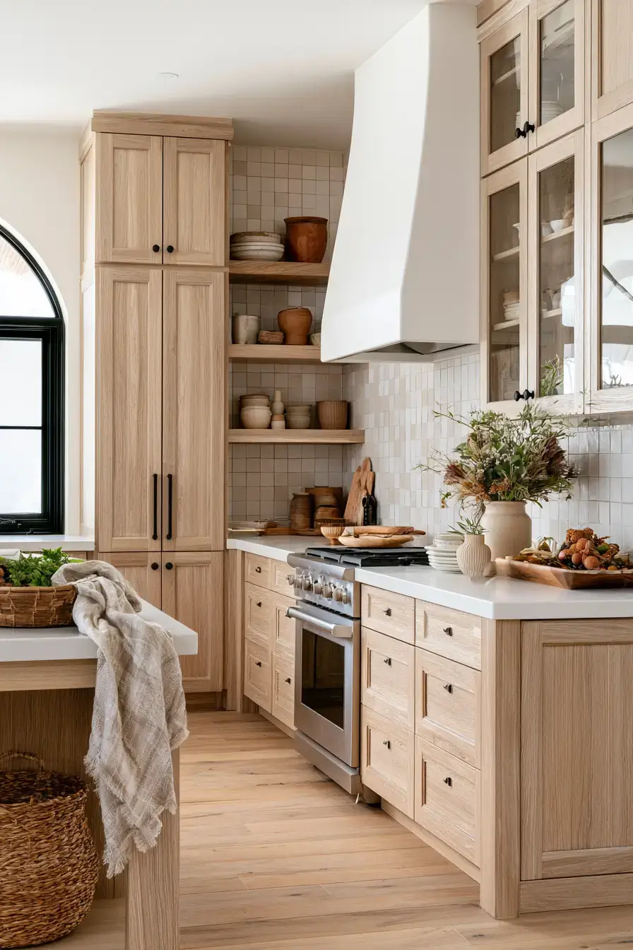 fall kitchen decor 24 Maple Syrup Neutrals