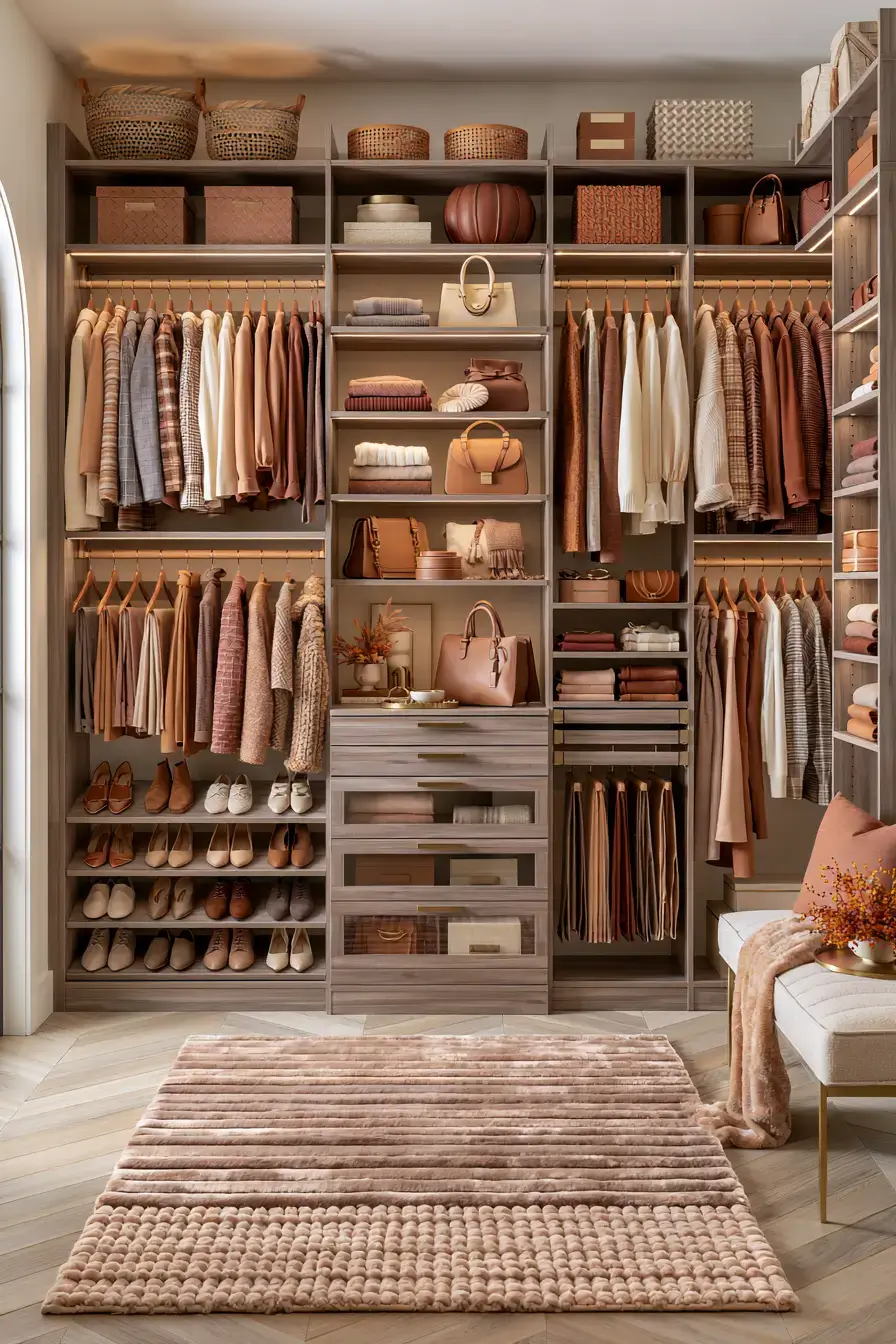elegant fall decor 25 Boutique Style Fall Closet