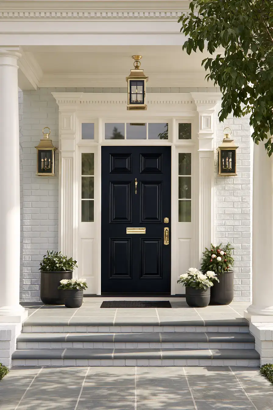 Main Entrance Door Design 25 Classic Colonial Door
