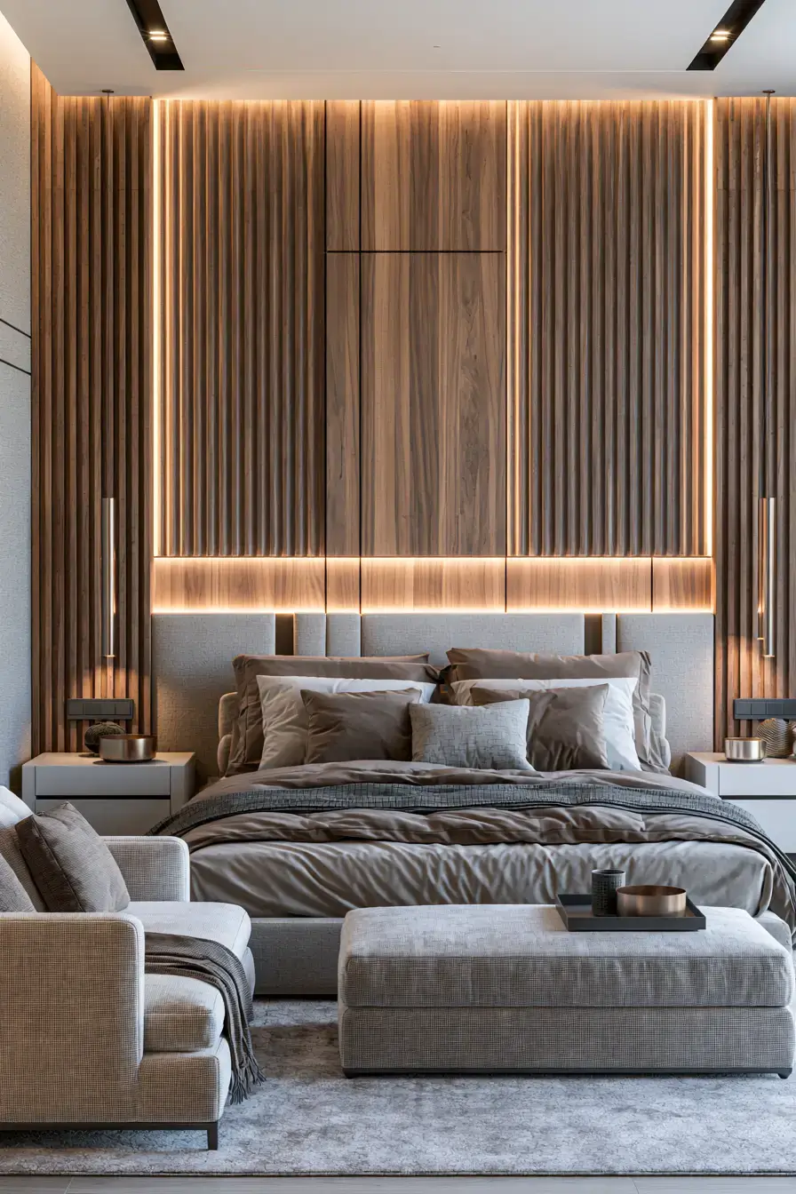 Wall Cladding 26 Stylish Bedroom Wall Panels
