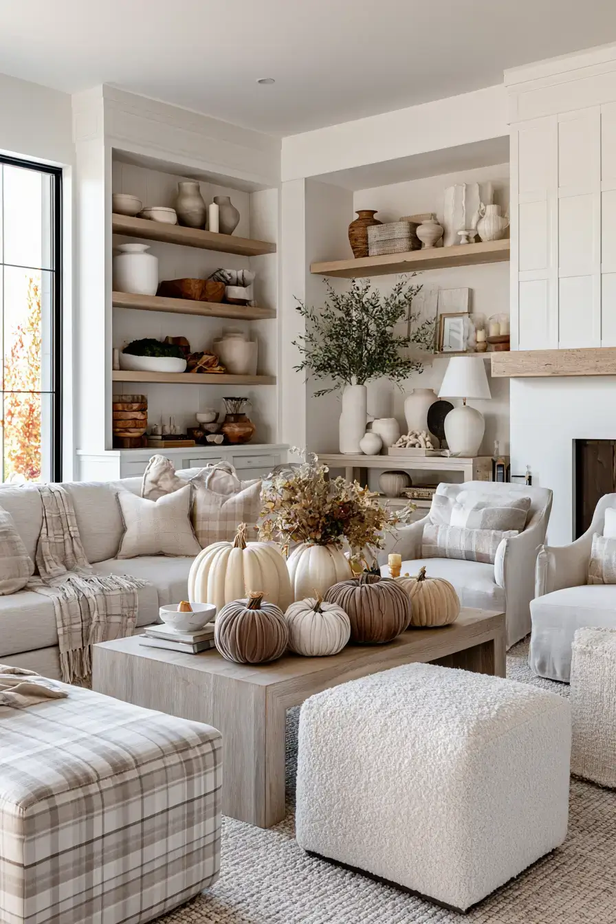 fall home decor 3 Modern Pumpkin Accents