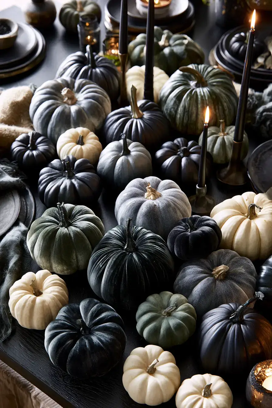 moody fall decor 3 Shadowed Pumpkin Elegance