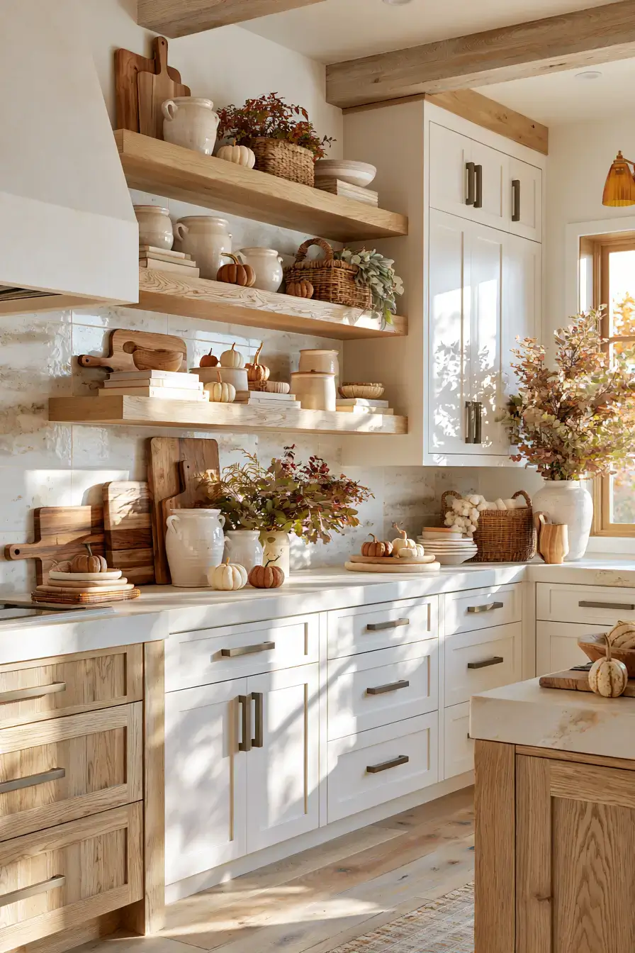 elegant fall decor 4 Luxe Harvest Kitchen