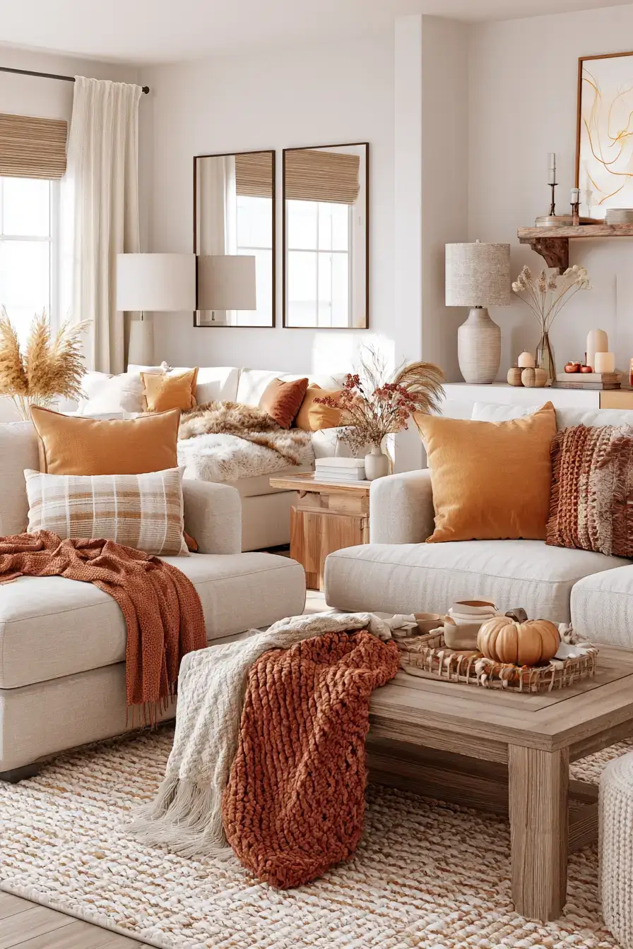 fall apartment decor 4 Pumpkin Studio Style