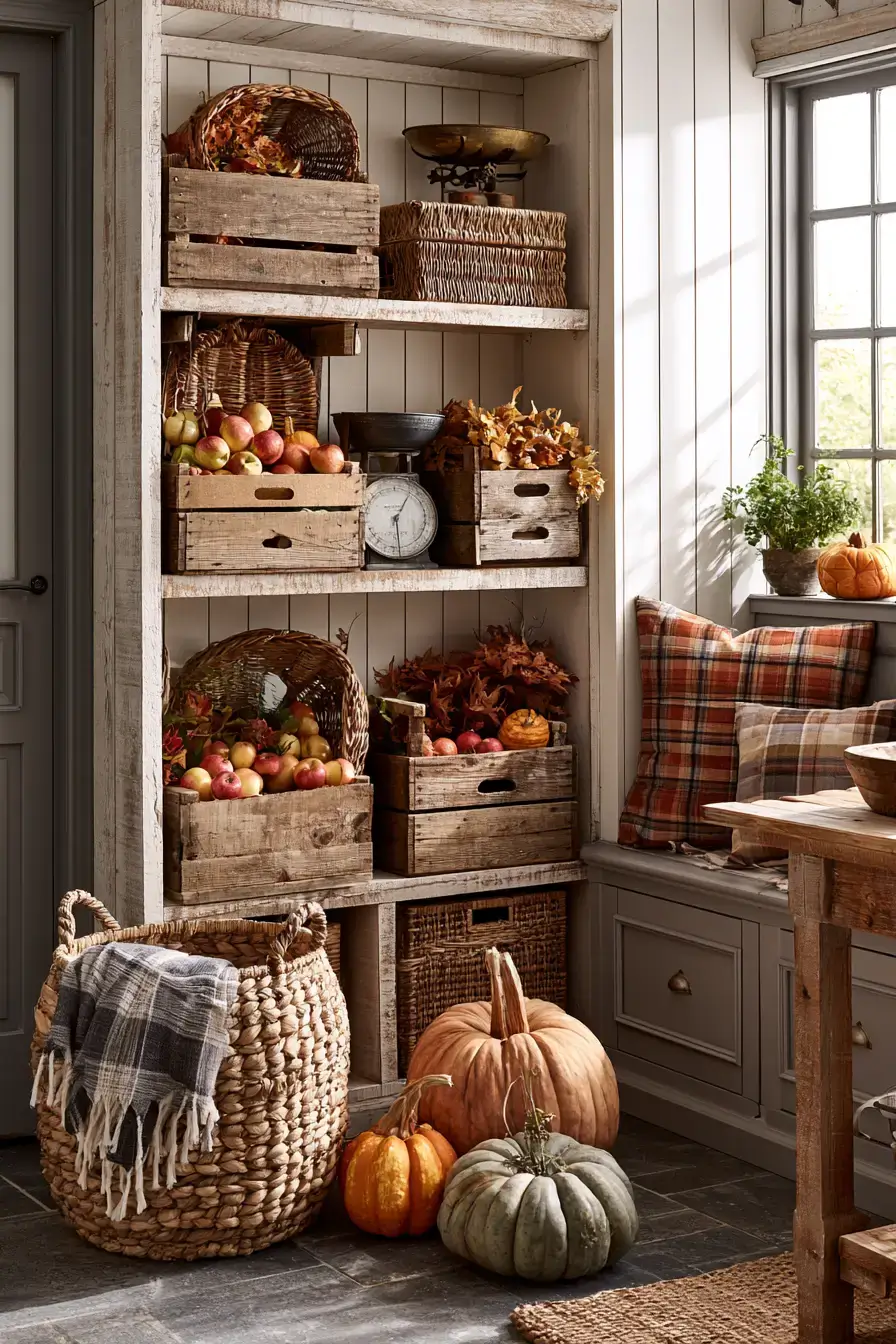 vintage fall decor 4 Rustic Orchard Styling