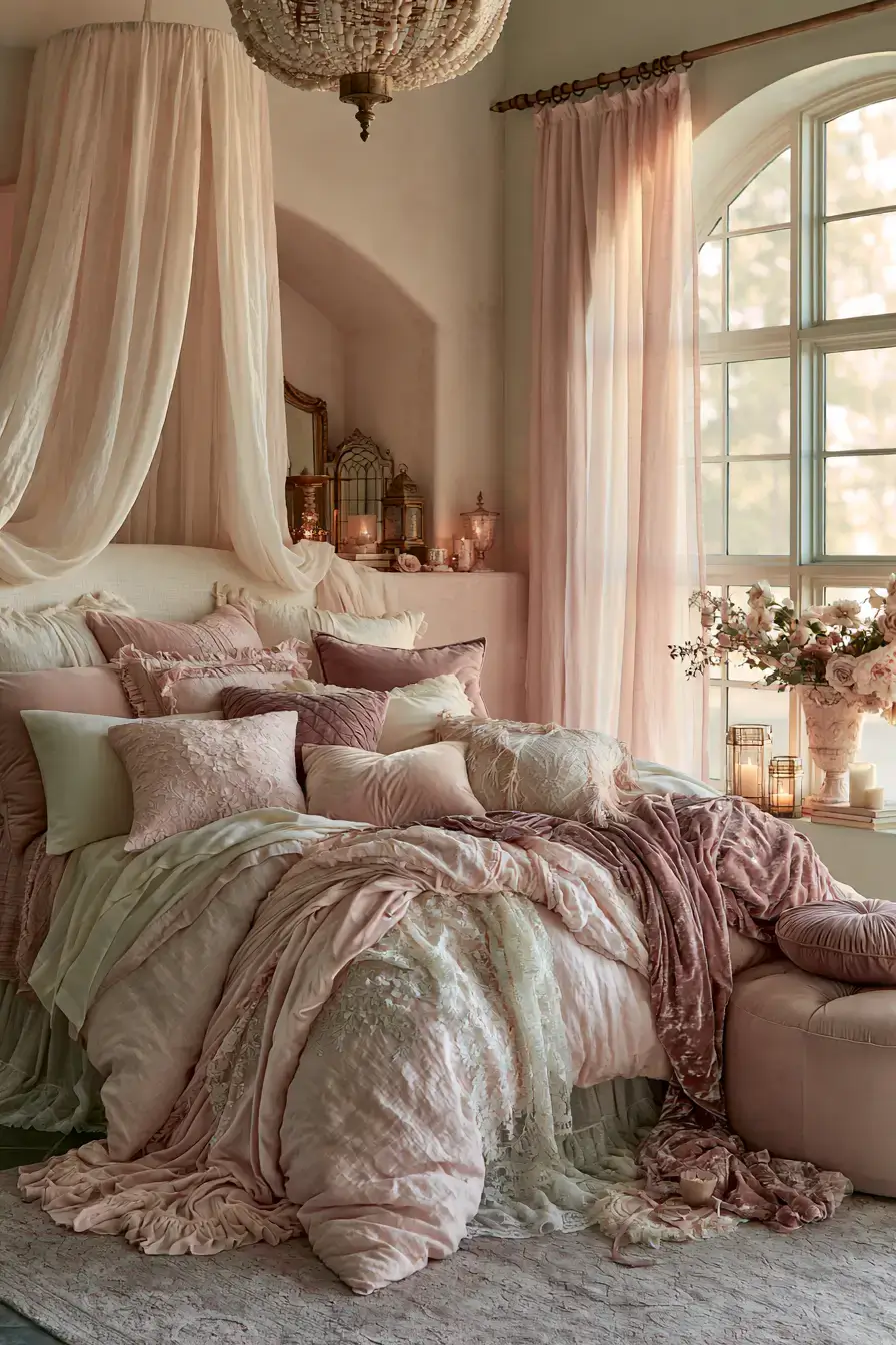 Coquette Room Decor 4 Soft Feminine Bedroom Aesthetic