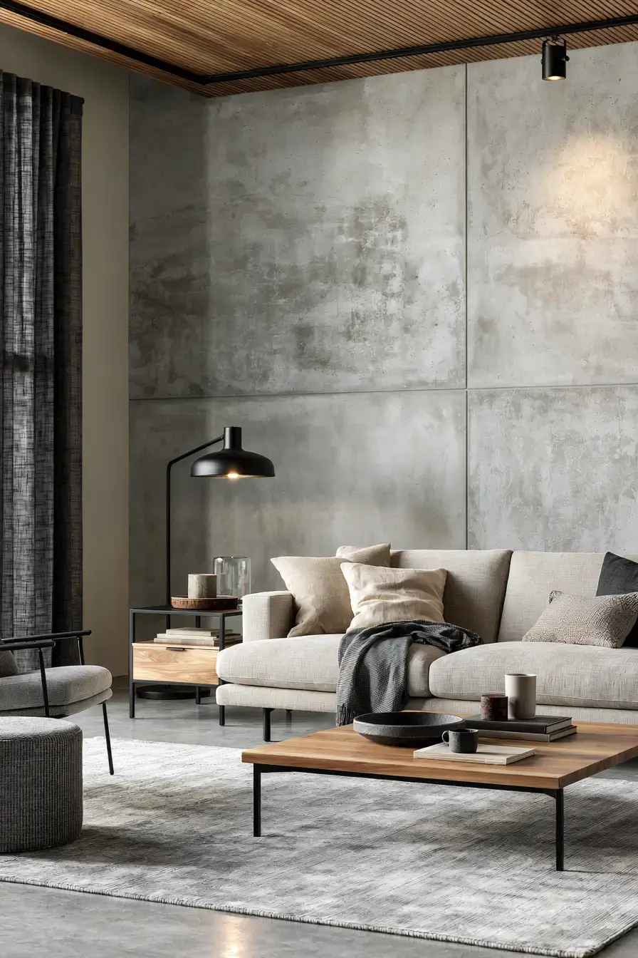 Wall Cladding 4 Textured Concrete Wall Finish