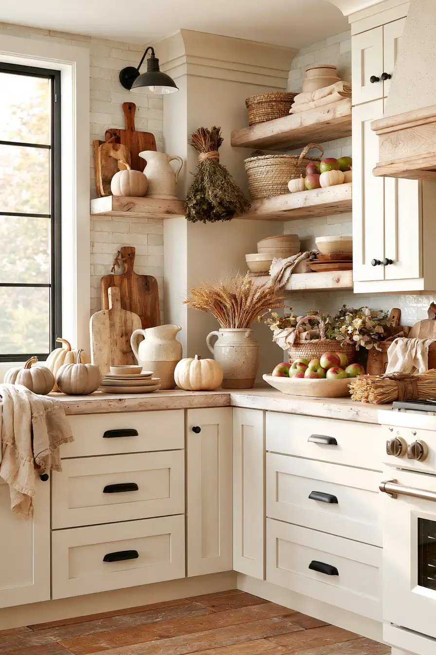 farmhouse fall decor 5 Farmhouse Kitchen Harvest