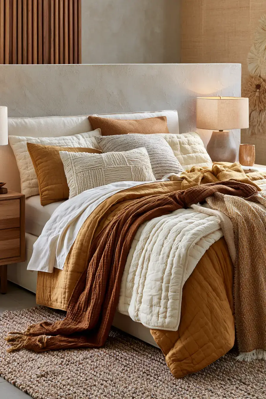 fall bedroom decor 5 Golden Hour Bedding
