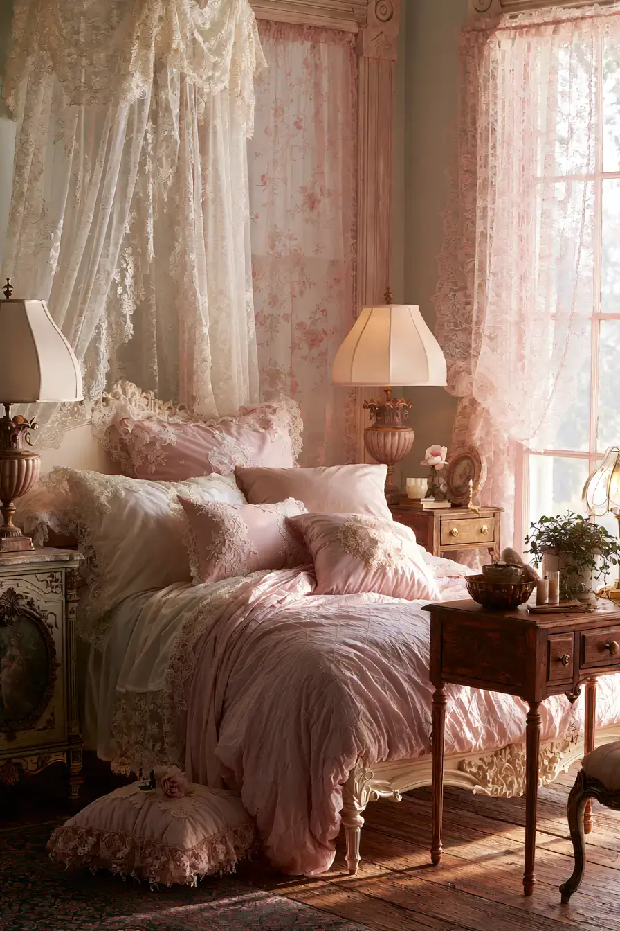 Coquette Room Decor 5 Lace Accent Room Decor