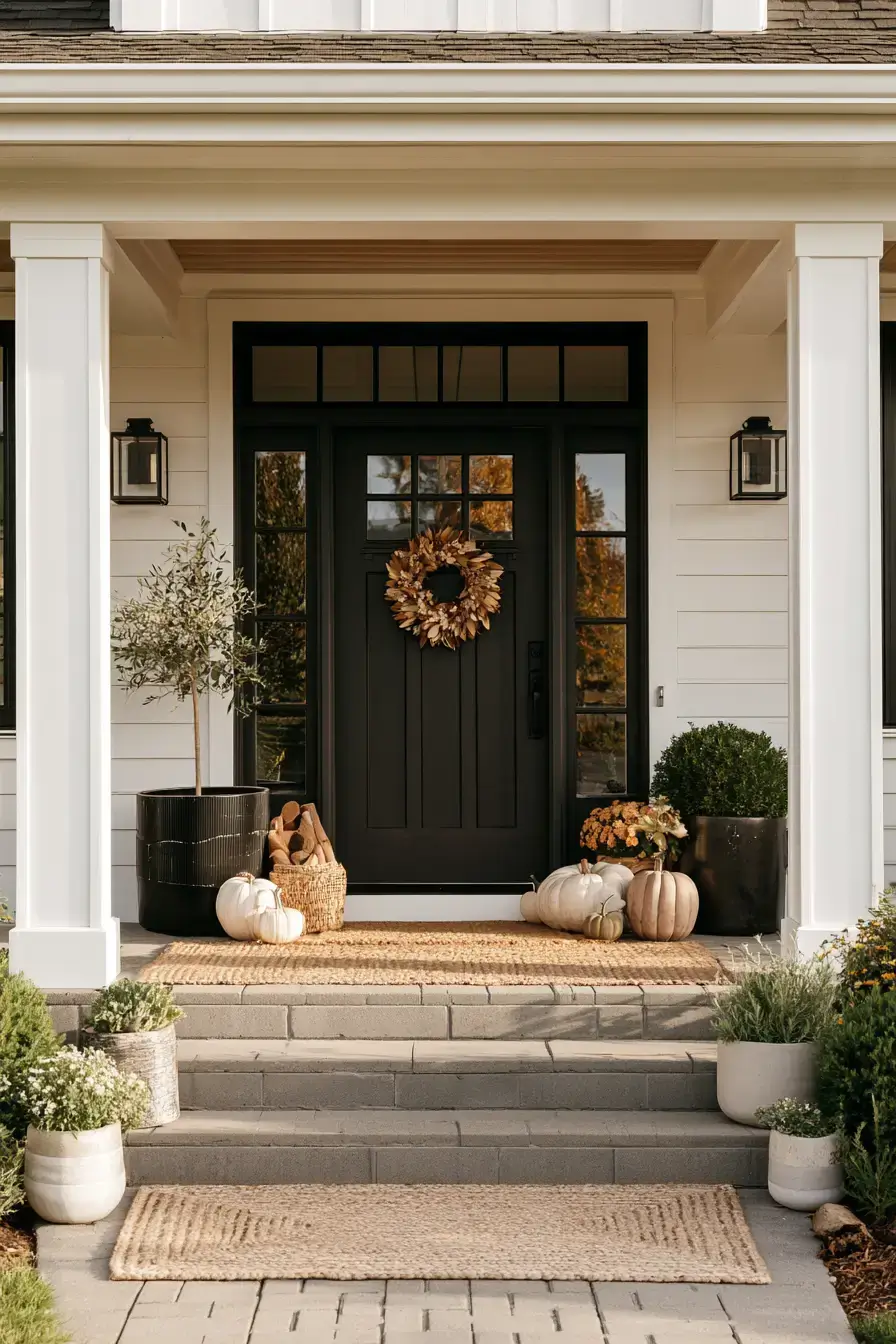fall porch decor 5 Modern Autumn Porch