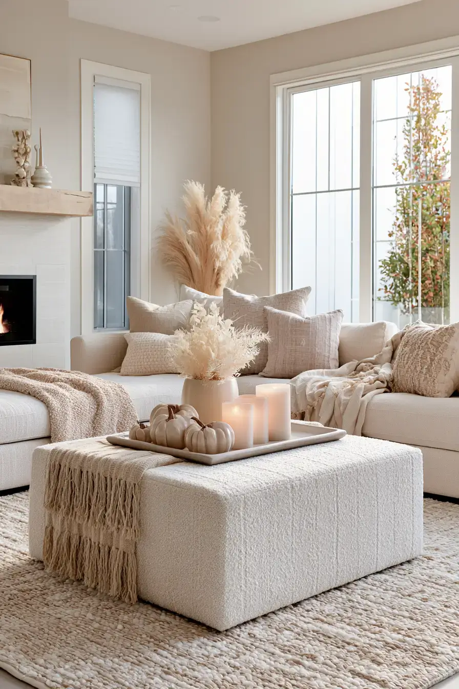 cozy fall decor 5 Neutral Fall Home Accents