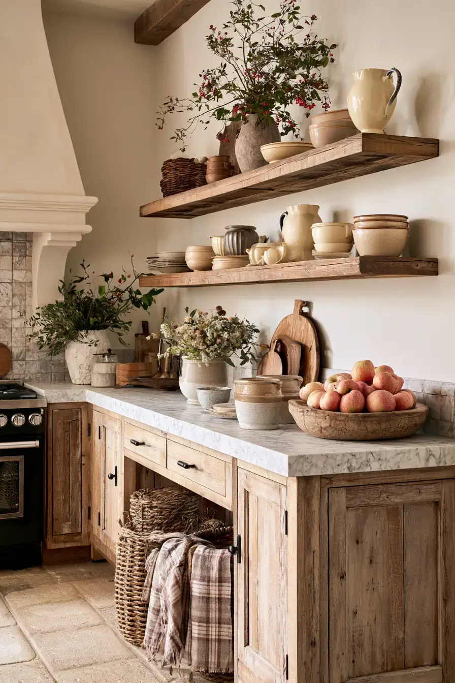 fall kitchen decor 5 Rustic Apple Cottage