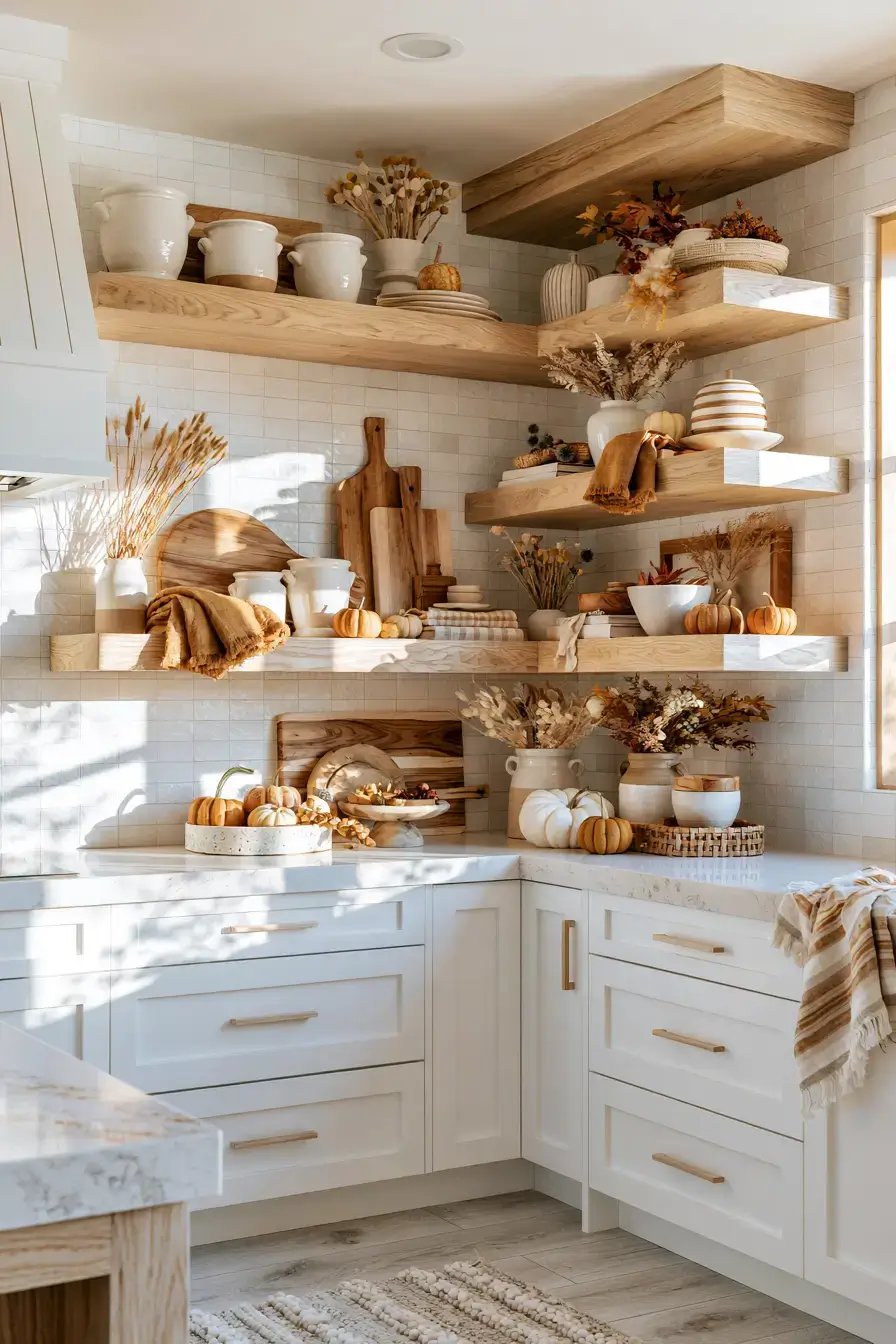 autumn home decor 5 Rustic Fall Kitchen