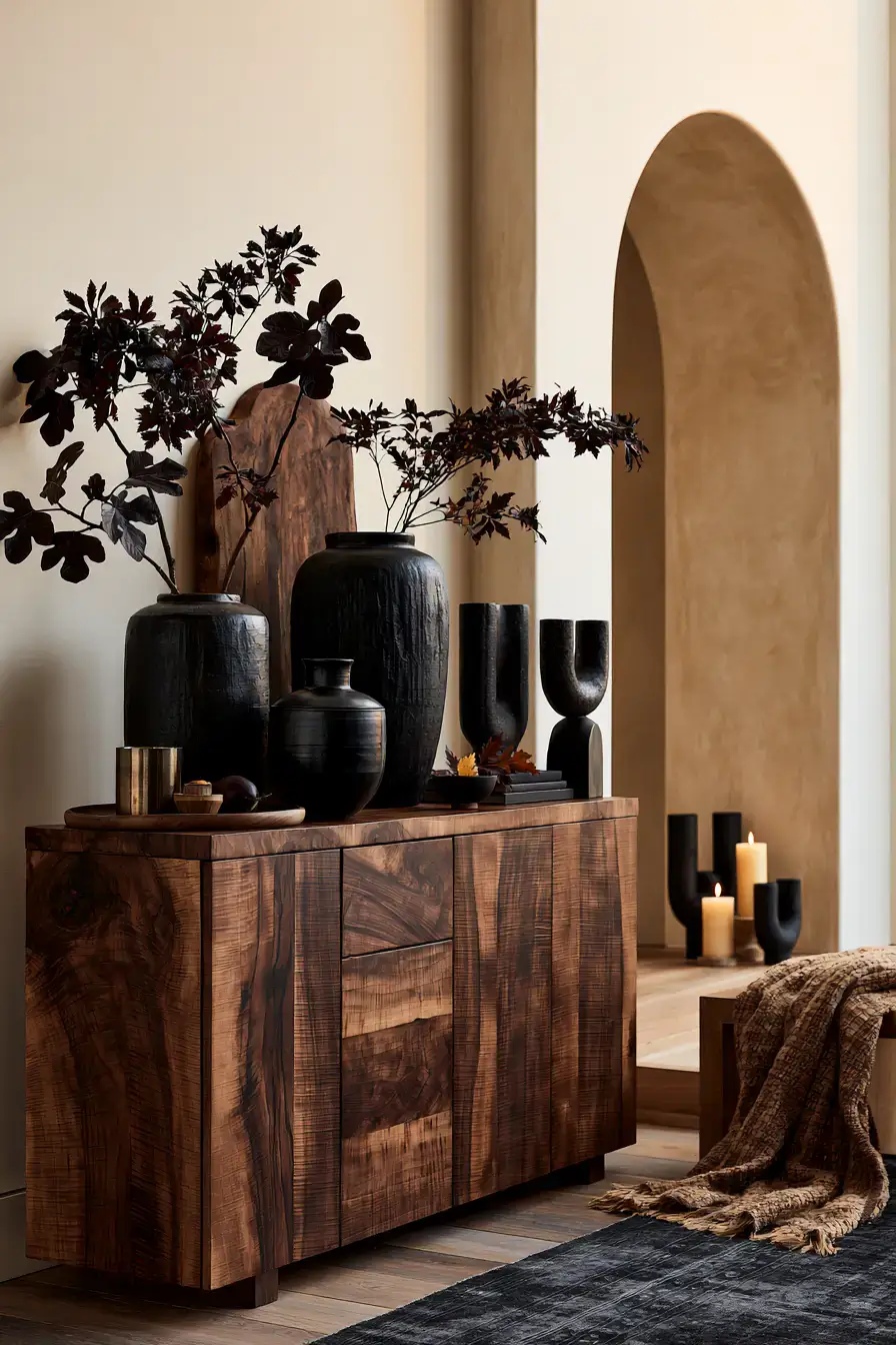 moody fall decor 6 Midnight Maple Styling