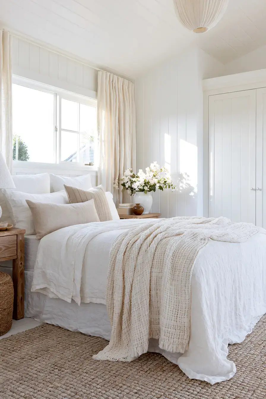 White Room Aesthetic 6 Soft Linen Guest Room