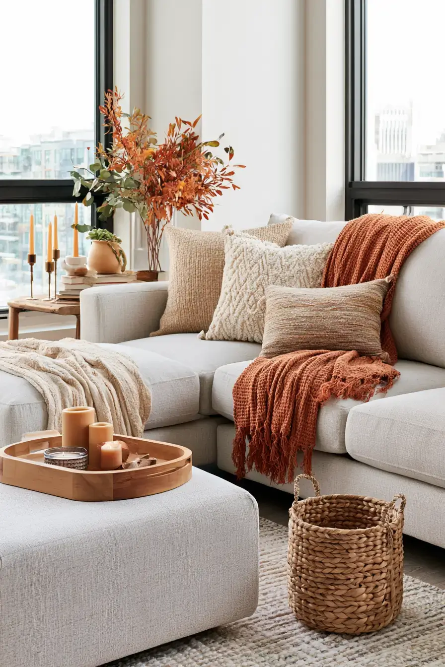 fall apartment decor 7 Rustic Rental Charm