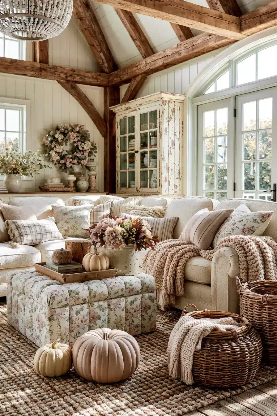 farmhouse fall decor 8 Country Cottage Autumn