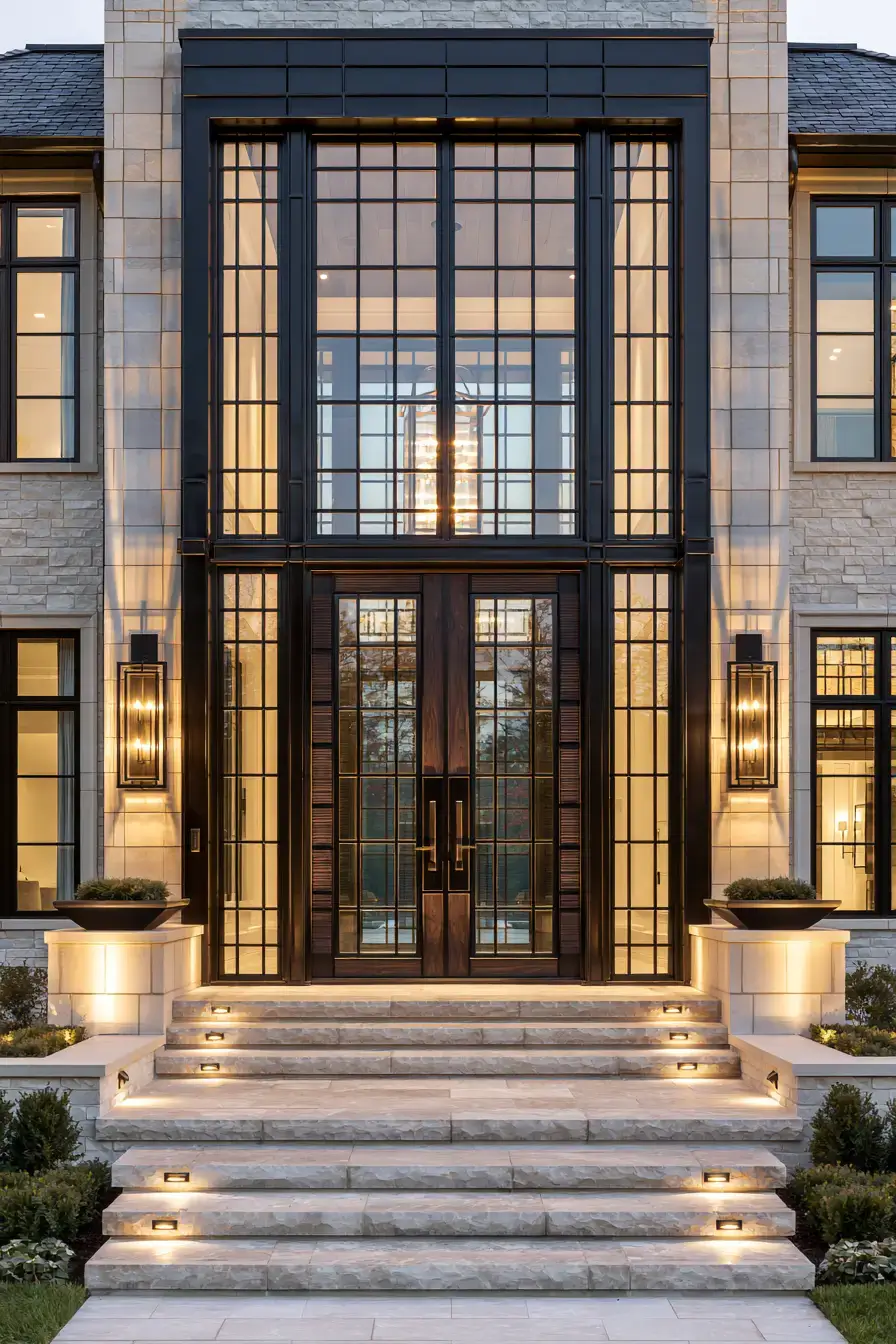 Main Entrance Door Design 8 Double Door Elegance