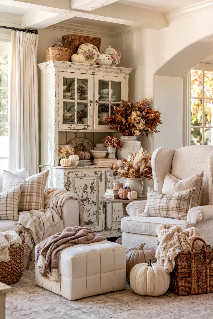 vintage fall decor 8 Timeless Cottage Touches